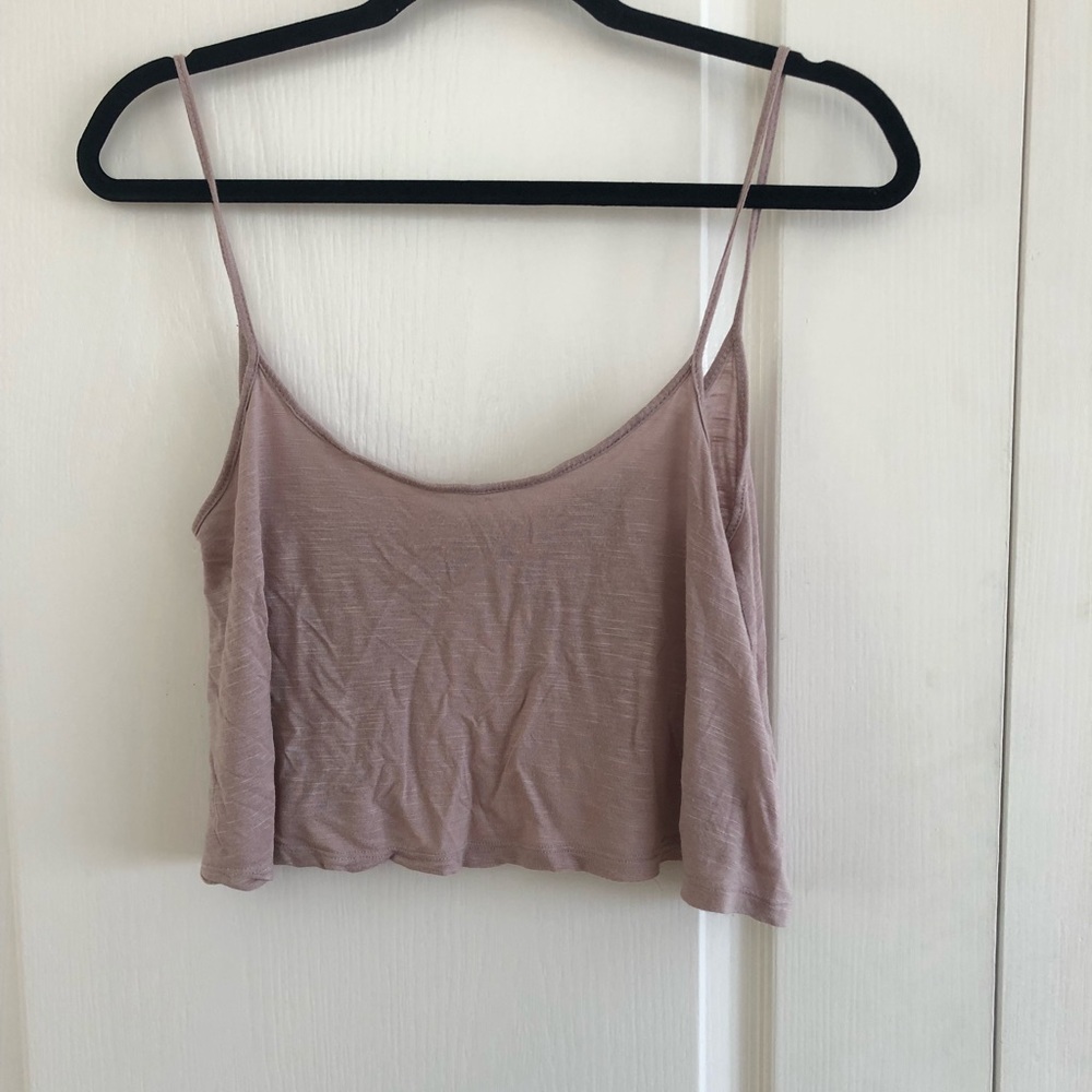 Lavender Crop Top